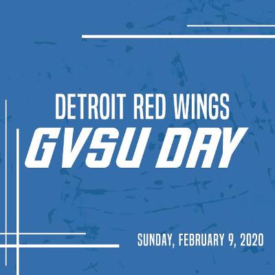 Detroit Red Wings GVSU Day